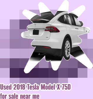 2018 tesla model x 75d price