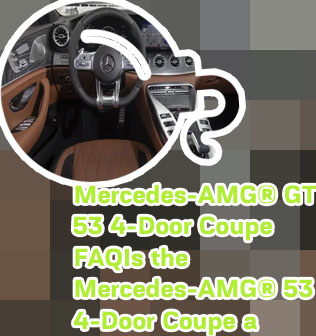 Mercedes amg gt 53 4 door coupe