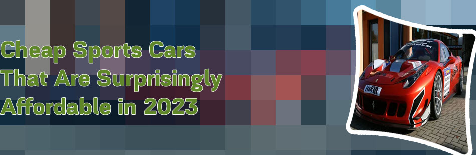Sports cars